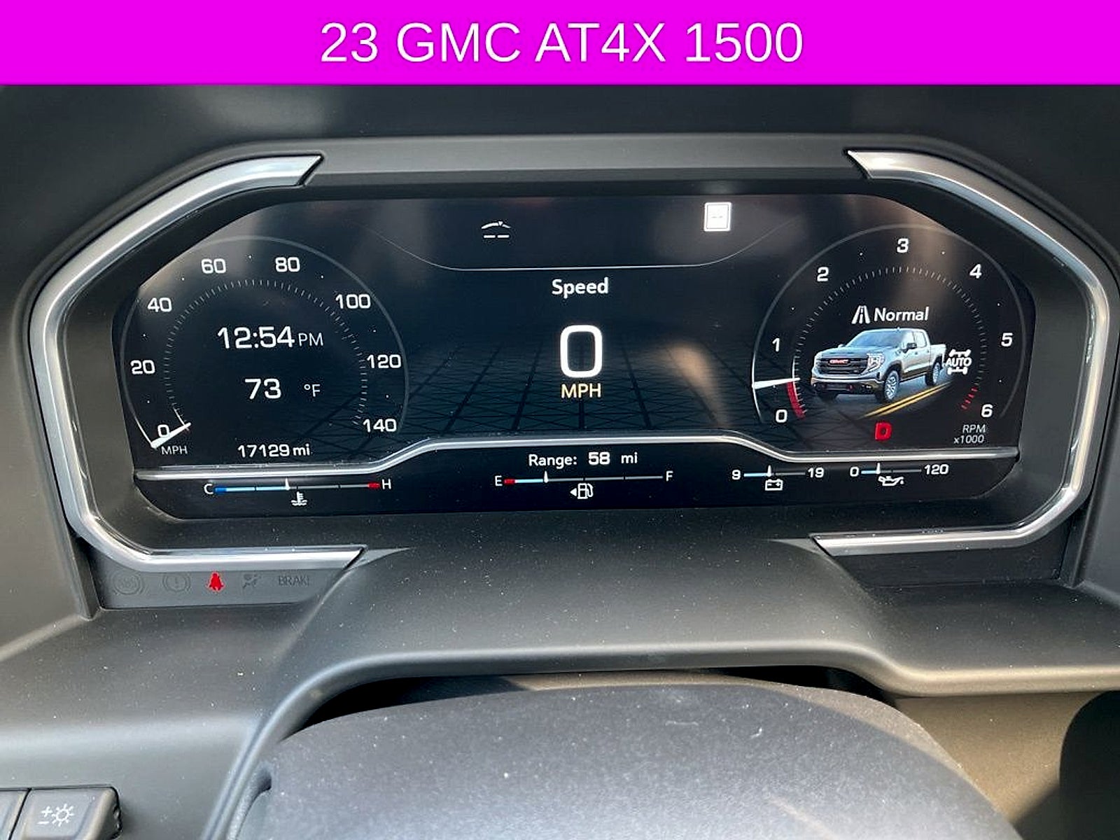 2023 GMC Sierra 1500 4WD Crew Cab Short Box AT4X
